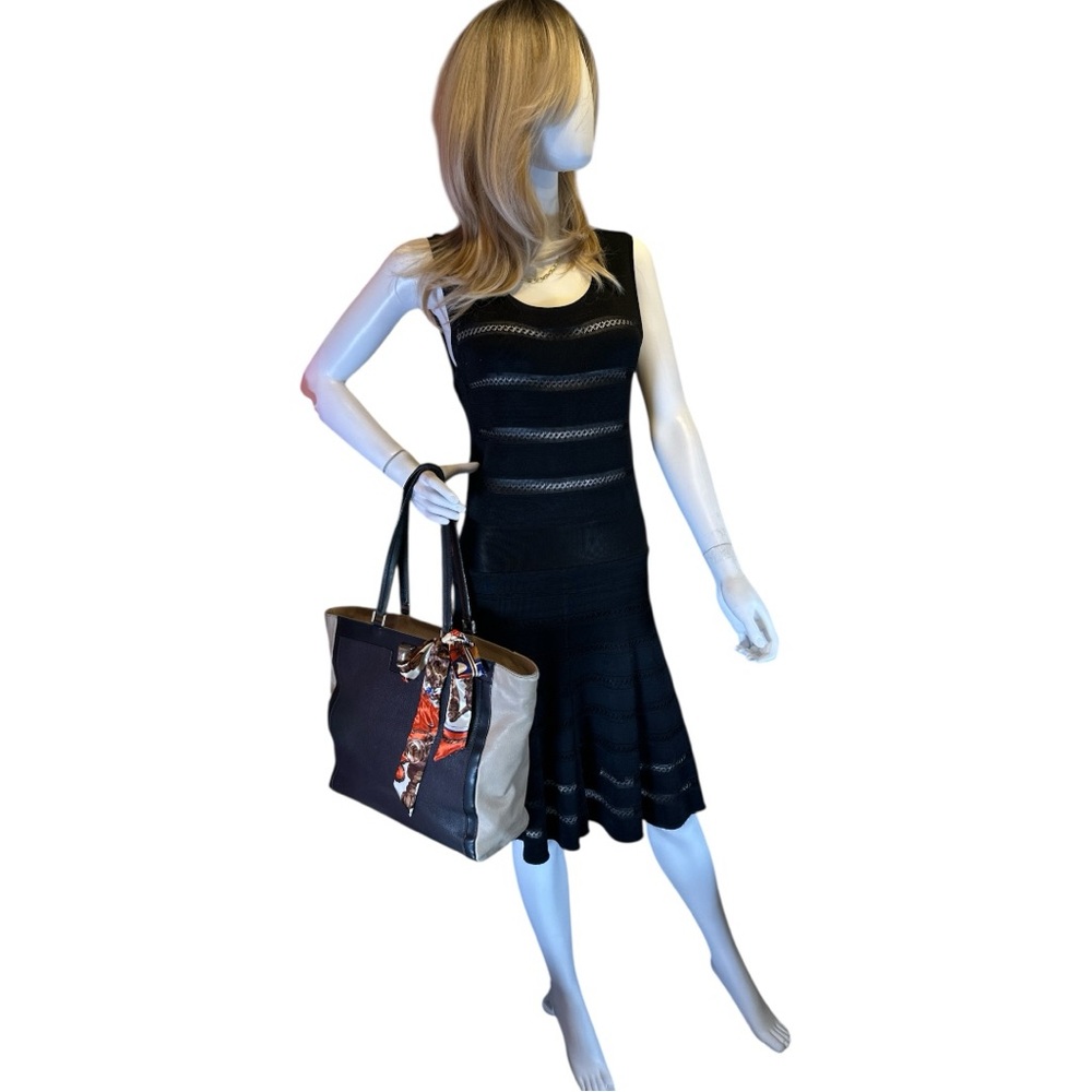 Furla Cortina Tri-Color Colorblock Shoulder/Tote Bag - Picture 17 of 17